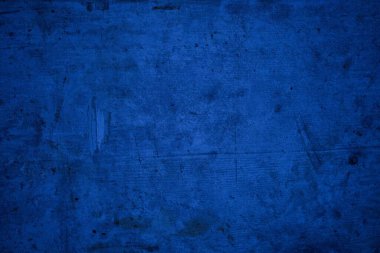 Mavi Grunge Beton Duvar dokusu Arkaplanı.