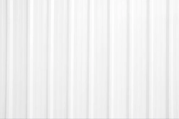 White Corrugated Metal Wall Texture Background — Stock Photo, Image