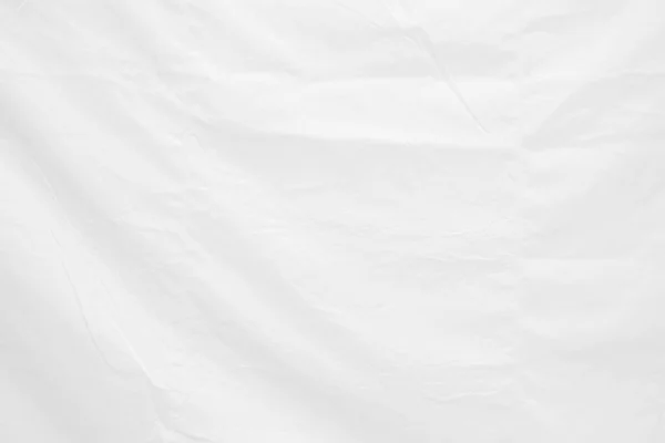Fundo Textura Lona Enrugada Branca — Fotografia de Stock