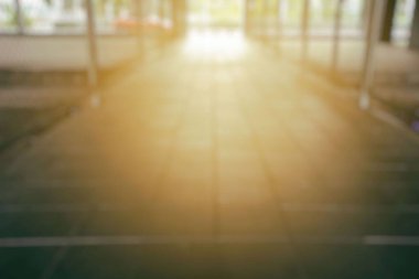 Işık sızıntısı olan bulanık Yol Arkaplanı.