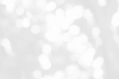 Soyut Lüks Beyaz Bokeh Arkaplanı.