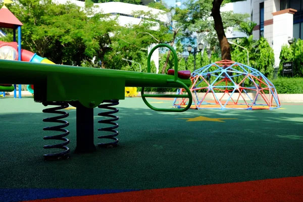 Close Seesaw Playground — Stock Photo, Image