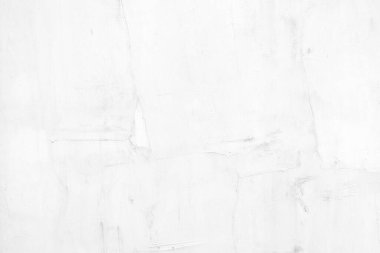 Beyaz Grunge Beton Duvar Doku Arkaplanı Metin İçin Yer.