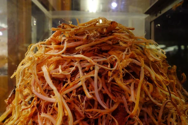 Dried Squid Strips Ikataro Famous Snack Otaru Hokkaido Japan — Stock Photo, Image