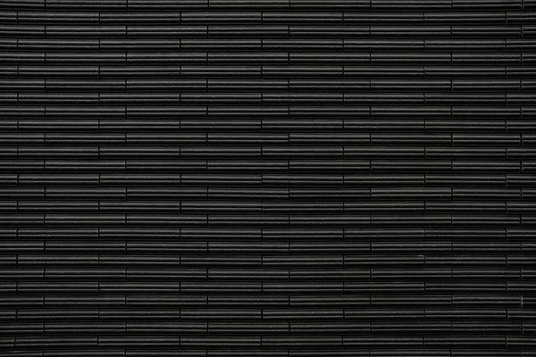 Černá Cihlová Zeď Textura Pozadí — Stock fotografie