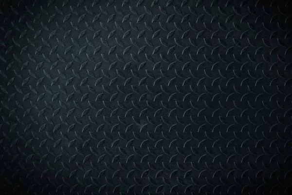 Black Metal Diamond Plate Texture Background — Stock Photo, Image