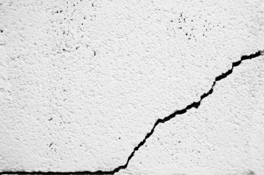 Beyaz Kırık Beton Duvar Dokusu Arkaplanı.