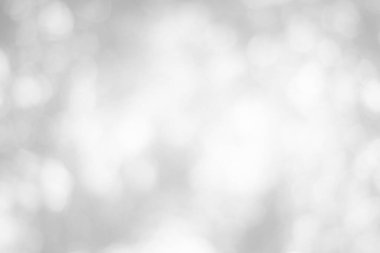 Soyut Doğal Beyaz Bokeh Arkaplanı.
