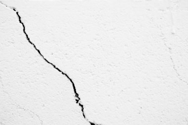 Metin için Kopya Alanı, Ürün Sunumu, Mockup ve Arkaplan için Uygun Beyaz Beton Beton Duvar Dokuma Arkaplanı.