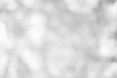 Soyut Doğal Beyaz Bokeh Arkaplanı.