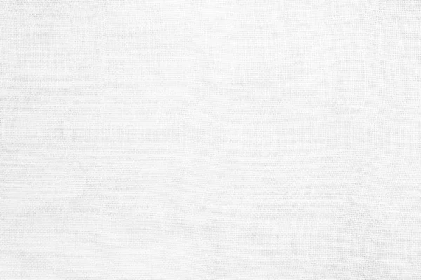 White Grob Burlap Leinwand Textur Hintergrund Mit Wasserflecken — Stockfoto