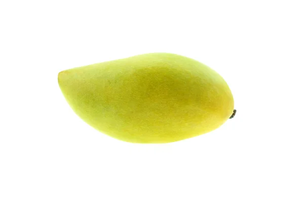 Zralé Mango Izolované Bílém Pozadí — Stock fotografie