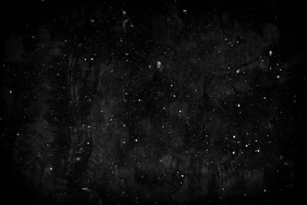 Белый Эскиз Пыль Грань Черном Фоне Подходящие Наложения Фильтра Экрана — стоковое фото