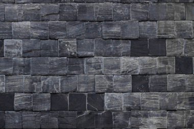 Siyah tuğla duvar arkaplanı
