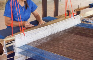 Tayland pamuk kumaş dokuma