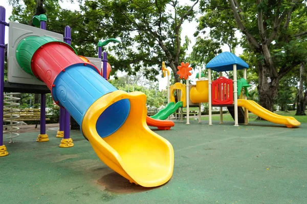 Aire Jeux Colorée Pour Enfants — Photo