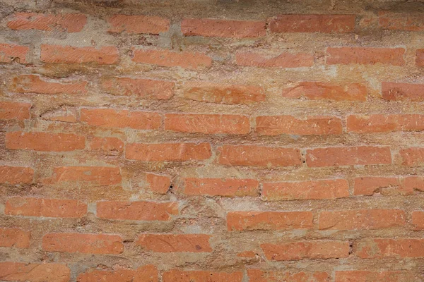 Tle starego rocznika z czerwonej cegły ściany, tekstura — Zdjęcie stockowe