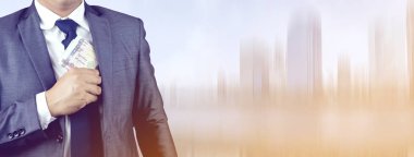 İşadamı el para kapma