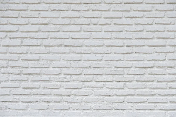 White brick wall for textures or background