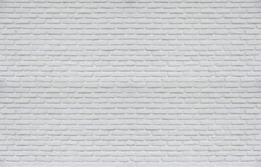 Dokular veya arkaplan için beyaz tuğla duvar