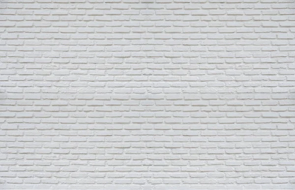 Bílá cihlová stěna pro textury nebo pozadí — Stock fotografie