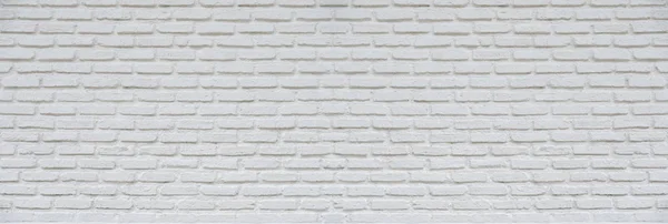 Pared de ladrillo blanco para texturas o fondo — Foto de Stock