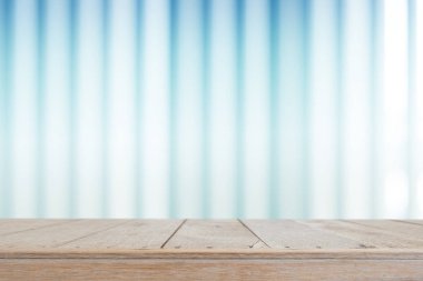 Boş tahta tablo ve iç arkaplan