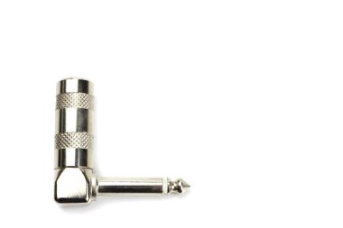 Jack gitar enstrümanı beyaz üzerinde izole edildi, boşluğu kopyala