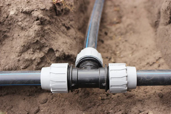 fittings for HDPE Water Pipes in the ground