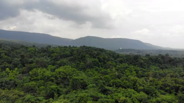 Drone Tiro Vista Aérea Paisagem Cênica Agricultura Fazenda Campo — Vídeo de Stock