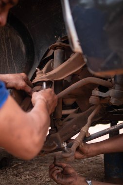 Lades kemiği kumanda kolu kamyon bölümünün sabitleme mekanik eller 