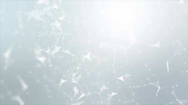 3d özet arkaplan noktası ve siber fütüristik veri ağı kavramı için koyu ve tahıl işlemeli bir bağlantı hattı oluştur 