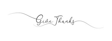 Teşekkür ederim. El yazısı afişi.