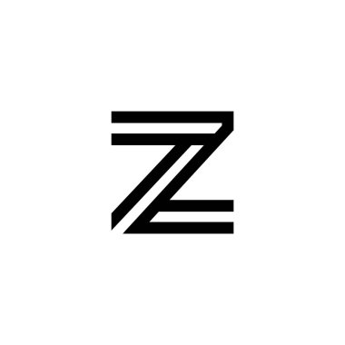 İlk harf çizgisi logosu modern