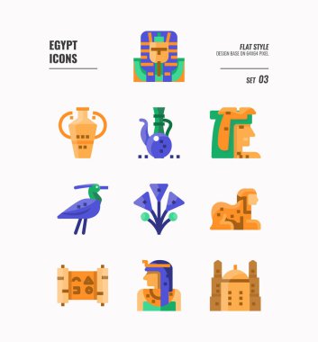 Mısır simge seti 3.