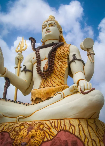 Άγαλμα Του Κυρίου Shiva Στην Ινδία — Φωτογραφία Αρχείου