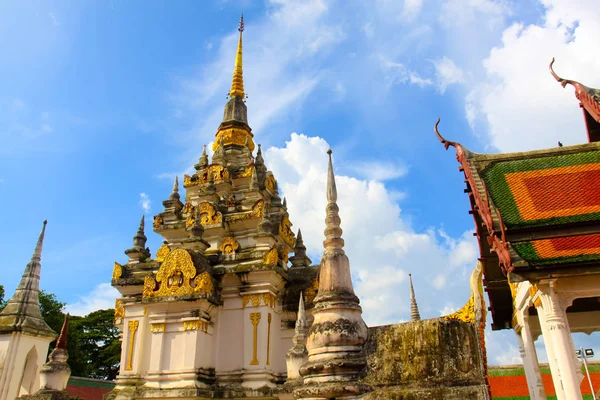Vacker Arkitektur Bygga Tempel South Thailand — Stockfoto
