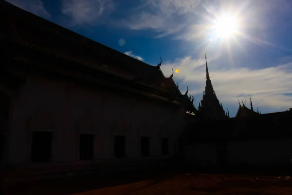 Belo Templo Sul Tailândia — Fotografia de Stock