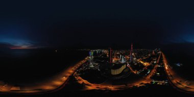  Batum şehri Adjara Georgia 'dan Panorama 360