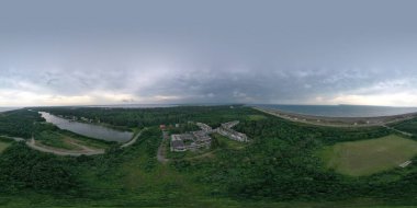  Batum şehri Adjara Georgia 'dan Panorama 360