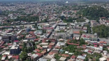 Gürcistan 'ın Kutaisi şehrinde İHA uçuşu