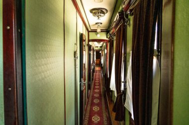  Joseph Stalin 'in Gürcistan' ın Gori şehrindeki tren vagonu.