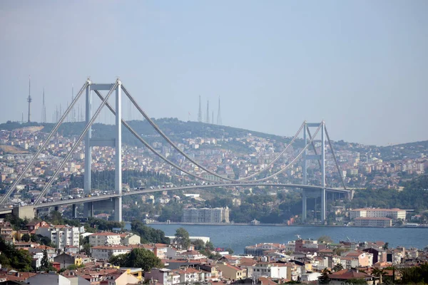 Ponte Sul Bosforo Perla Del Bosforo Istanbul — Foto Stock