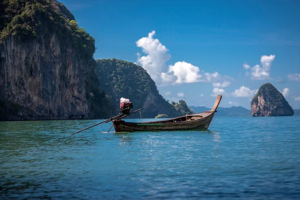 Національний Човен Таїланді Довгохвостий — стокове фото