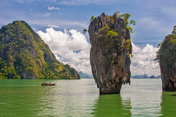 Mooie Rotsachtige Eilanden Andaman Zee — Stockfoto