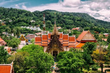 Eski kasabanın manzarası