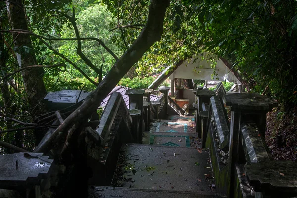 Abandoned places in the beautiful jungle of Thailand