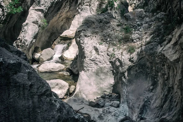 Beautiful Stones Bottom Mountain Gorge — Stock Photo, Image