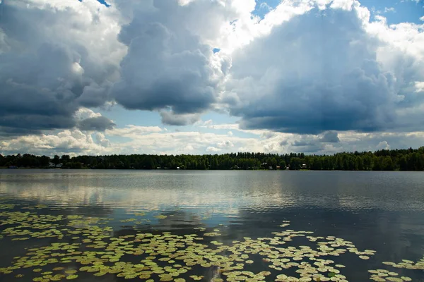 Lac Vvedenskoe Proximité Ville Pokrov Région Vladimir Russie — Photo