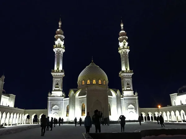 Alun Alun Utama Dan Masjid Kota Kuno Bolgar Republik Tatarstan — Stok Foto